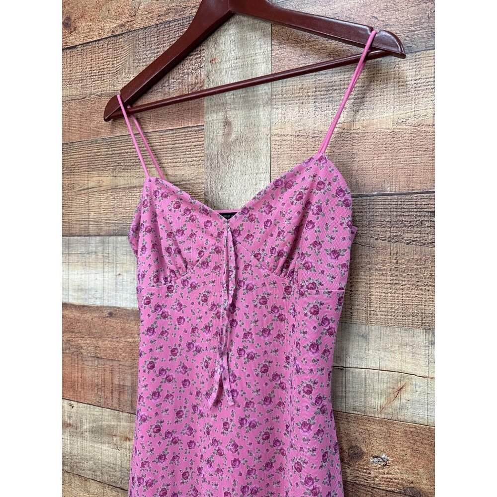 Urban Outfitters Elodie Printed Mini Babydoll Dress M - Picture 3 of 6